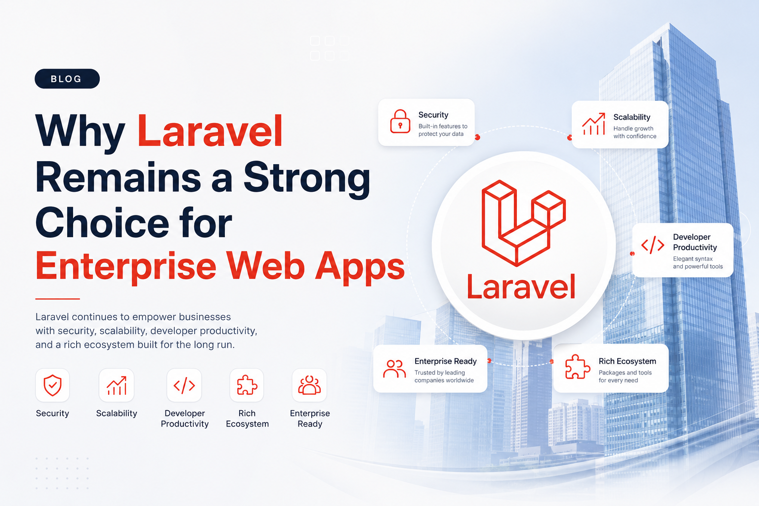 Why Laravel Remains a Strong Choice for Enterprise Web Apps